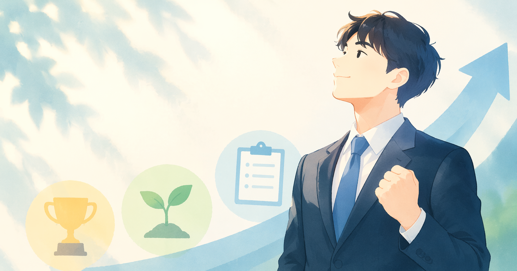 学生時代の経験を振り返る就活生のイメージ 