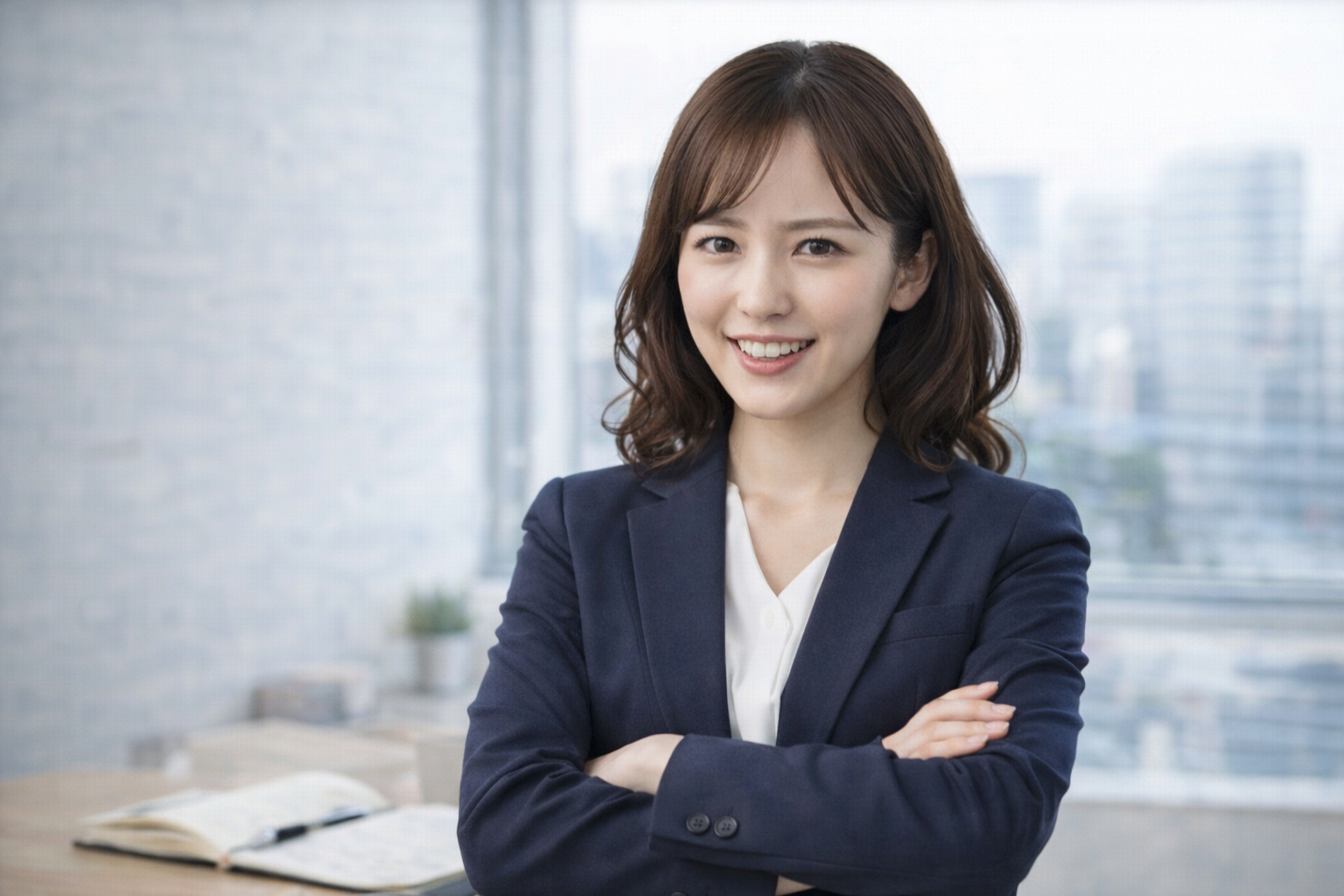 企業に合わせすぎず自然に面接で話すことを考えている就活生のイメージ 