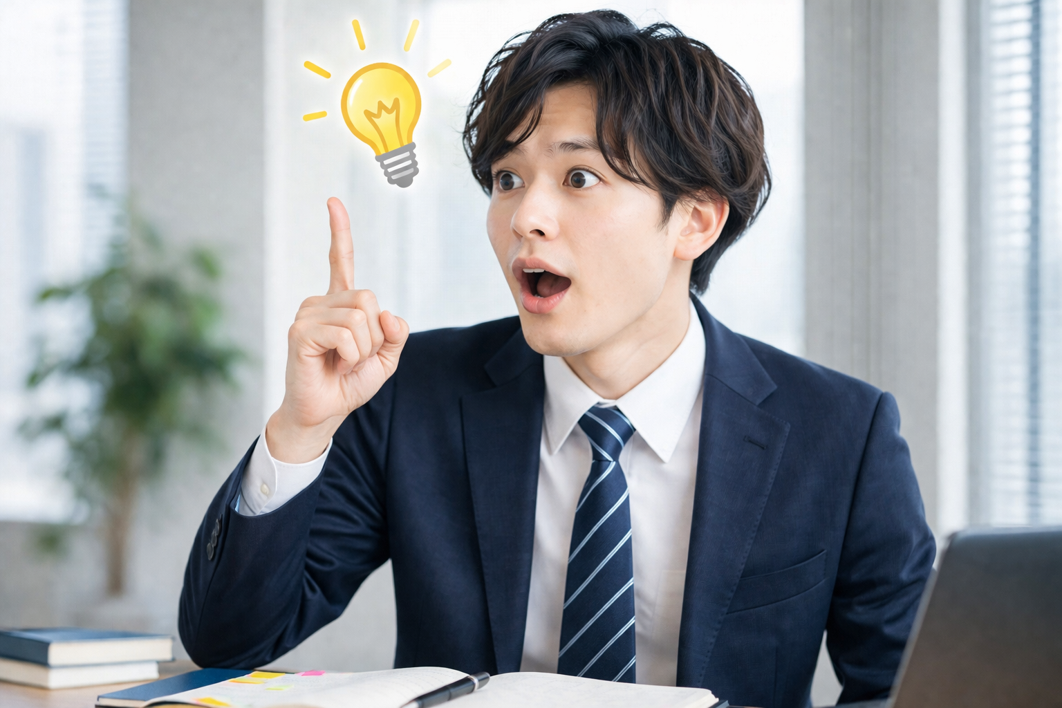 面接で自分の考え方や姿勢を伝えているイメージ