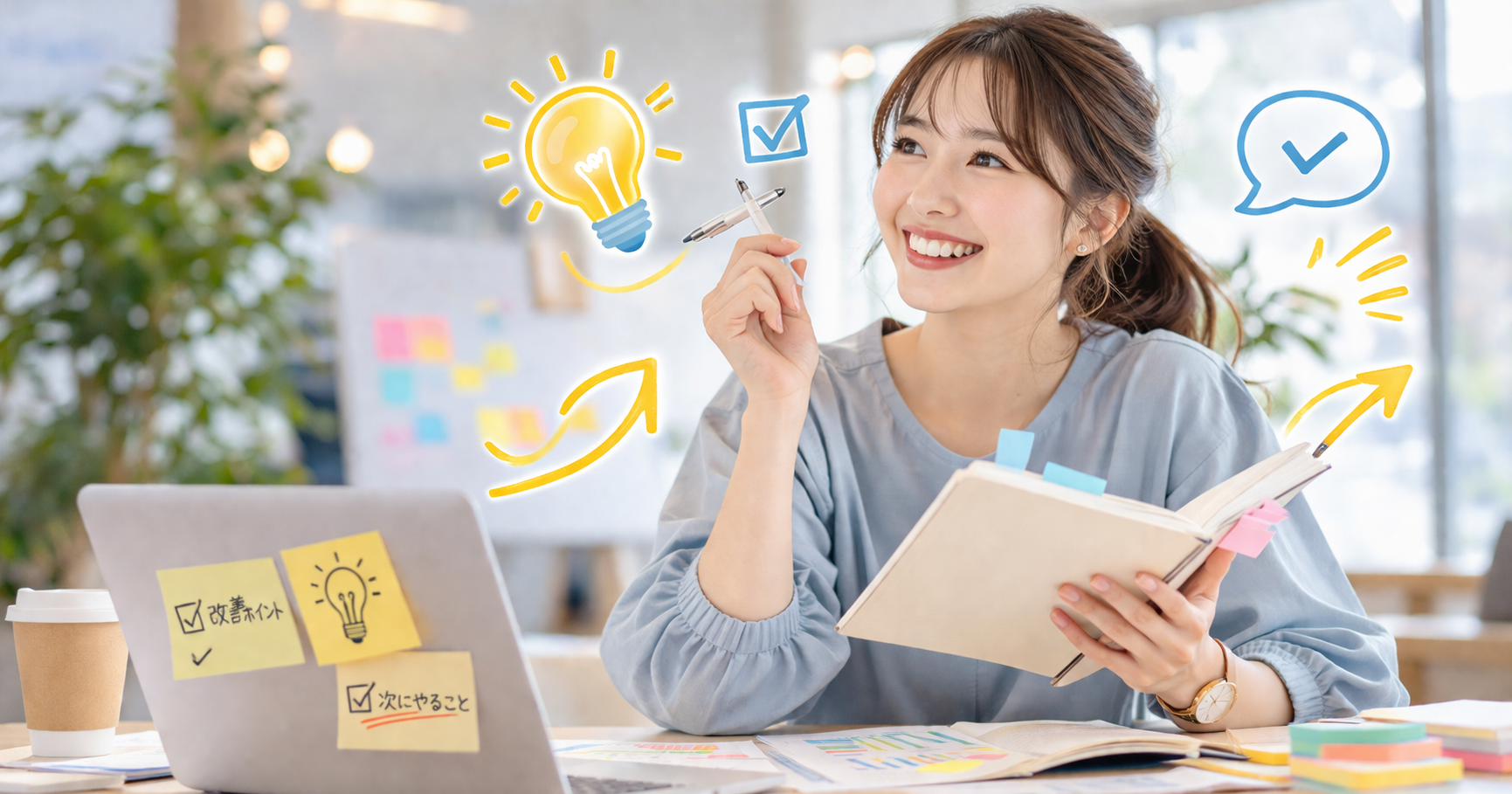 就活で落ちた理由を振り返りながら考え込んでいる就活生のイメージ 