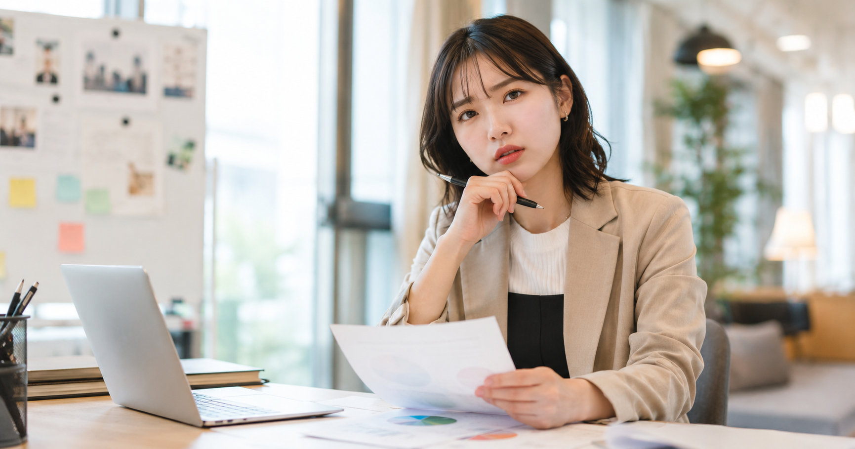 専門用語を使わずにガクチカをどう伝えるか考えている就活生のイメージ