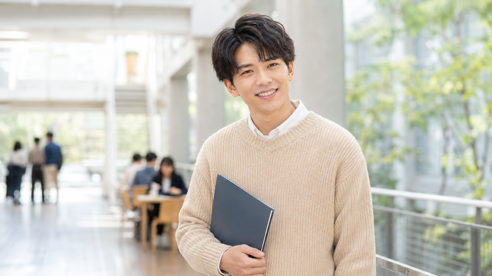 OpenWorkで見つけた企業の課題を前向きな企業研究に変換している就活生のイメージ